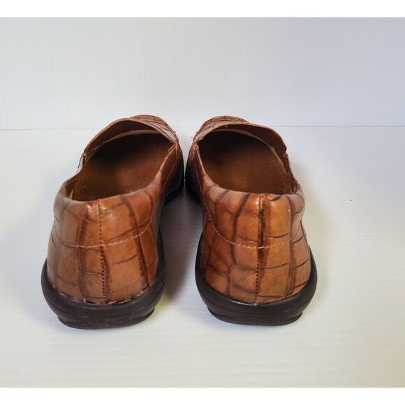 Easy Spirit Abide 8 Women's Slip On Tan Crocodile Size 6 - Picture 4 of 5